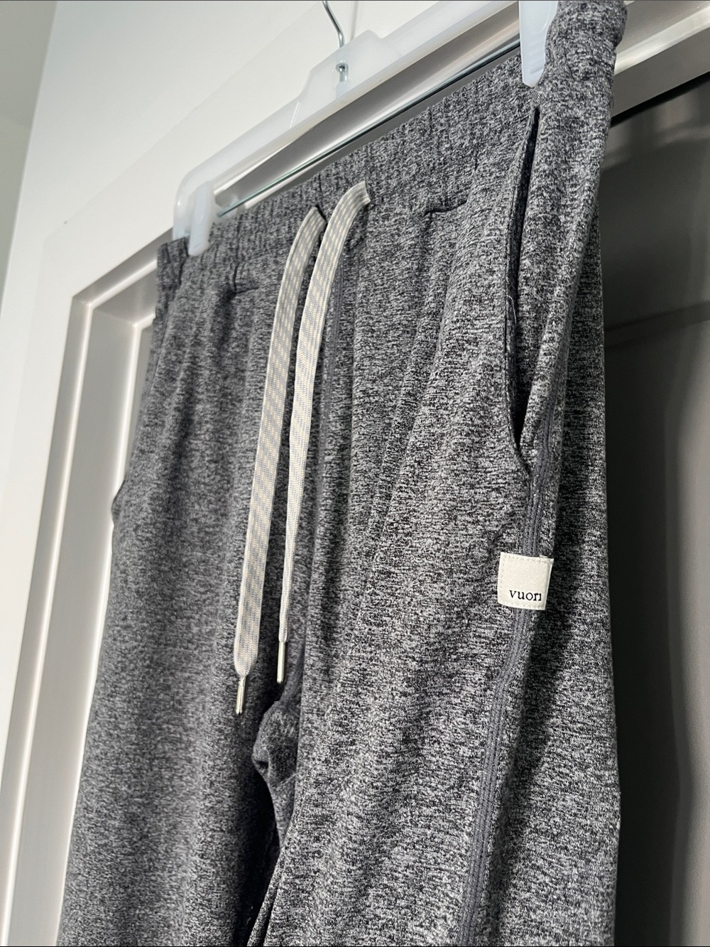 Vuori Charcoal Heather Drawstring Joggers - Picture 2 of 5